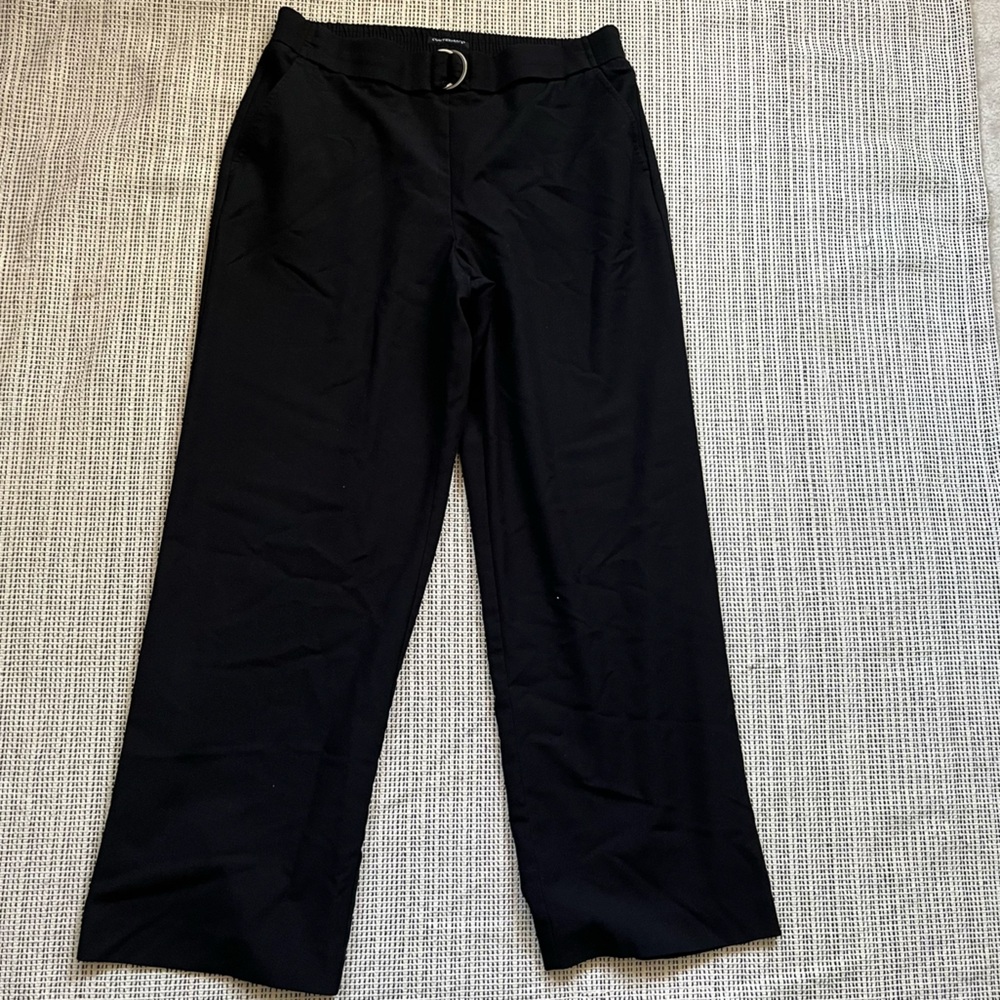 OCUNTERPARTS Womens Plus Size Black Trousers Straight Leg Size 14